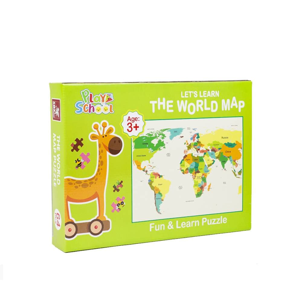 World Map Puzzle 3337